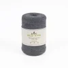DMC - Fil Eco Vita Tape 250gr pour crochet et tricot, coloris 122 gris -120m