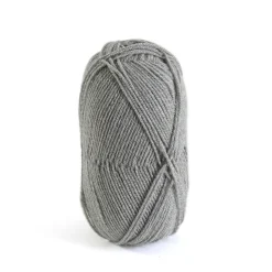 DMC - Pelote à tricoter Knitty 4 en acrylique coloris gris 592 - 140 m