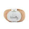 DMC - Pelote Woolly en laine mérinos coloris beige 134 - 50 g