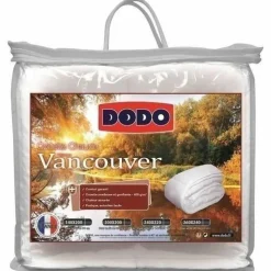 DODO - Couette chaude vancouver 240 x 260 cm - 400 g/ m² - blanc