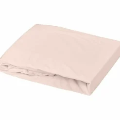 DOMIVA - Drap housse + alese uni -oeko-tex - blanc/nude - 60 x 120 cm