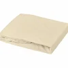DOMIVA - Drap housse + alese uni -oeko-tex - blanc/cailloux - 60 x 120 cm