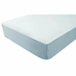 DOMIVA - Drap housse tout en 1 uni - jersey - oeko-tex - perle - 70 x 140 cm