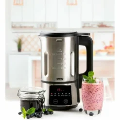 DOMO - Blender chauffant domo - 6 programmes - inox