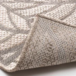 DOUCEUR D'INTERIEUR - Douceur d'interieur - tapis tissé feuilles