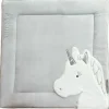 DOUDOU ET COMPAGNIE - Tapidou licorne gris et argent