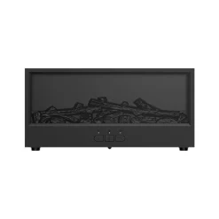 DOWNYPAWS - Diffuseur d'arômes - humidificateur de cheminée 3d (5w, 150ml) avec télécommande