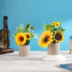 DOWNYPAWS - Tournesol artificiel de haute qualité