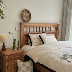 DOWNYPAWS - Vase décoratif en céramique en forme de bambou vert