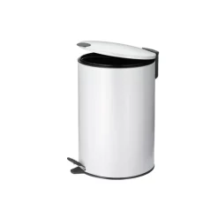 DR BECKMANN - Kela line poubelle à pédale 12l blanc - 10641