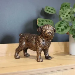 DRIMMER - Statuette bouledogue en polyrésine giorgia