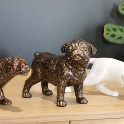 DRIMMER - Statuette bouledogue en polyrésine giorgia