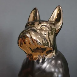 DRIMMER - Statuette chien bouledogue en céramique zoya