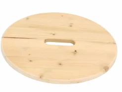 EDA - Coffre à granulés pour 25 kg de pellets jura montania - ø 39,7 x 60,5 cm