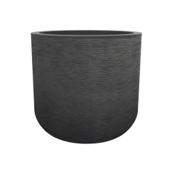 EDA - Pot Graphit’Up rond en polypropylène gris - D.38,5 cm