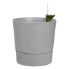 ELHO - Pot Greensense Aqua Care rond ciment à resevoir d'eau - D.30cm