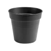 ELHO - Pot Provence en plastique, noir Ø 40 cm