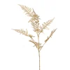 EMERALD - Branche artificielle d'asparagus, coloris or - H.85cm