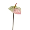 EMERALD - Fleur artificielle, tige d'anthurium - H.65cm
