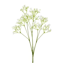 EMERALD - Fleur artificielle, tige de gypsophile - H.68cm