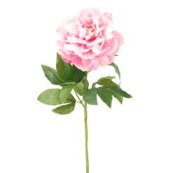 EMERALD - Tige Pivoine artificiell, rose H. 65 cm