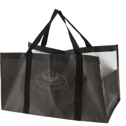 ESSCHERT DESIGN - Sac à buches, coloris noir - 55x28xH.30cm