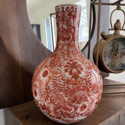 FANCY - Vase céramique corail dragon 53x38cm