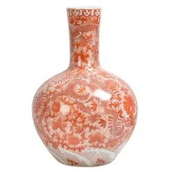 FANCY - Vase céramique corail dragon 43cm