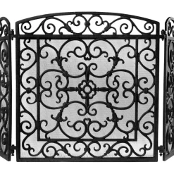 FANCY FLAMES - Pare-feu de cheminée en fonte