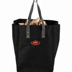 FANCY FLAMES - Sac à bûche en tissu flames