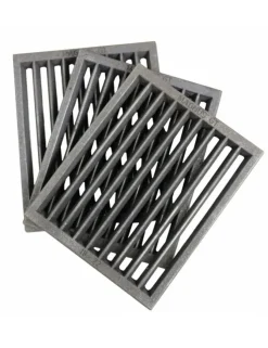 FARM COOK - Grille de cheminée en fonte-noir-noir--