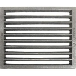 FARM COOK - Grille de cheminée en fonte-noir-noir--