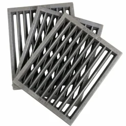 FARM COOK - Grille de cheminée en fonte-noir-noir--