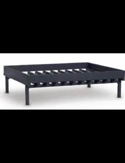 FARM COOK - Grille de foyer en fonte 52x42x15 cm