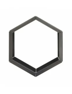 FARM COOK - Range bûches hexagonal modulable harena en acier naturel