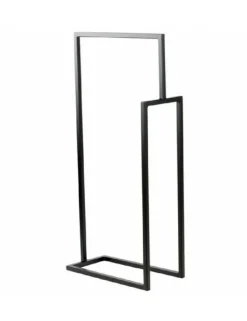 FARM COOK - Range bûches soa en acier noir-50x20x120 cm-50 --