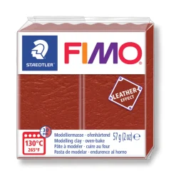 FIMO - Pâte Fimo Effect cuir 57g rouille