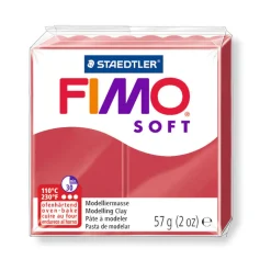 FIMO - Pâte Fimo Soft, 57 g - Rouge