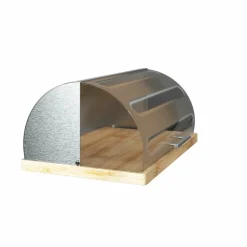 FIVE SIMPLY SMART - Boîte à pain en inox et bambou