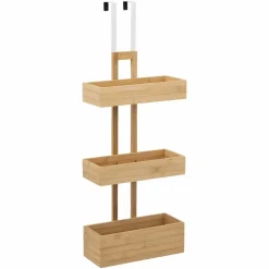 FIVE SIMPLY SMART - Etagère de porte 3 niveaux en bambou - marron