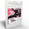 FRENCH KITS - Coffret diy papier - 4 marque-pages - créatures