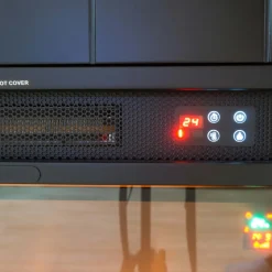 FUEGO - Cheminee murale 1500w fuego roberta turquesa