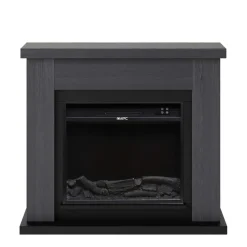 FUEGO - Cheminee murale 1500w fuego paolo antracita