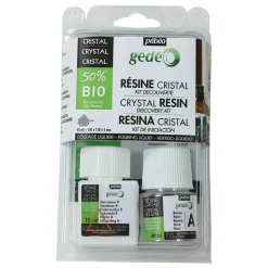 GÉDÉO - Kit découverte résine Cristal bio