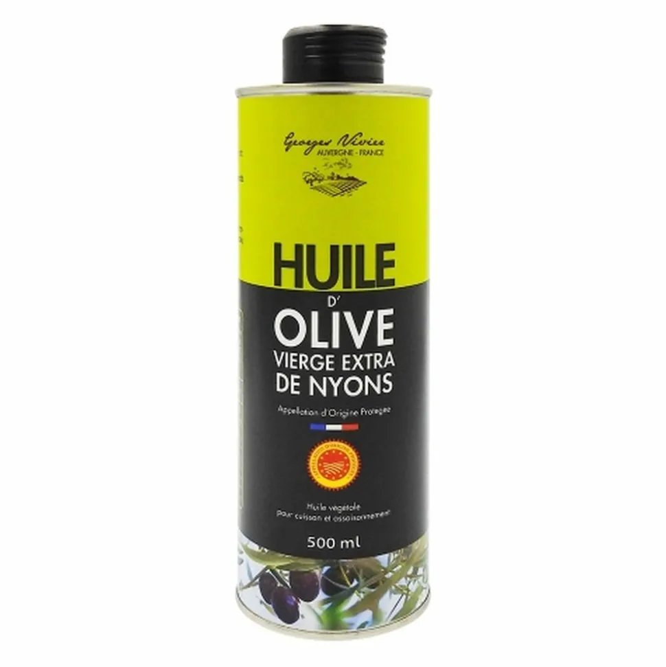 GEORGES NIVIER - Huile d'olive de nyons aop - georges nivier - bidon 50cl