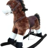 GERARDO窶儡 TOYS - Cheval à bascule marron
