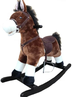 GERARDO窶儡 TOYS - Cheval à bascule marron