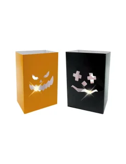 GÉNÉRIQUE - 3 lanternes halloween modèles assortis