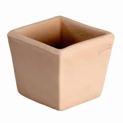 GOICOECHEA - Petit pot carré en terre cuite L. 21 x l. 21 x H. 19cm