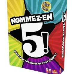 GOLIATH - Nommez-en-5 - jeu d'ambiance
